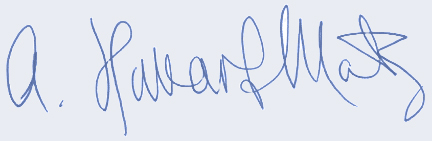 A. Howard Matz Signature