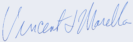 Vincent J. Marella signature